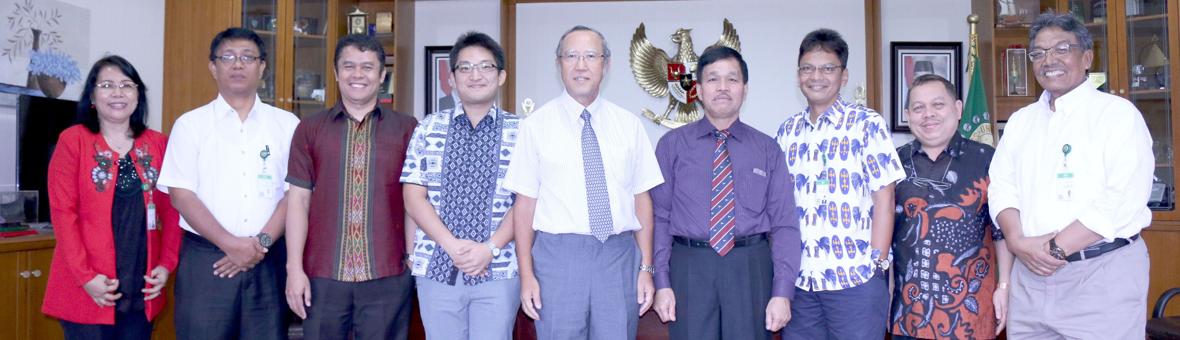 Kunjungan Kehormatan dalam rangka Perpisahan Konsul Jendral Jepang kepada Universitas Sumatera Utara