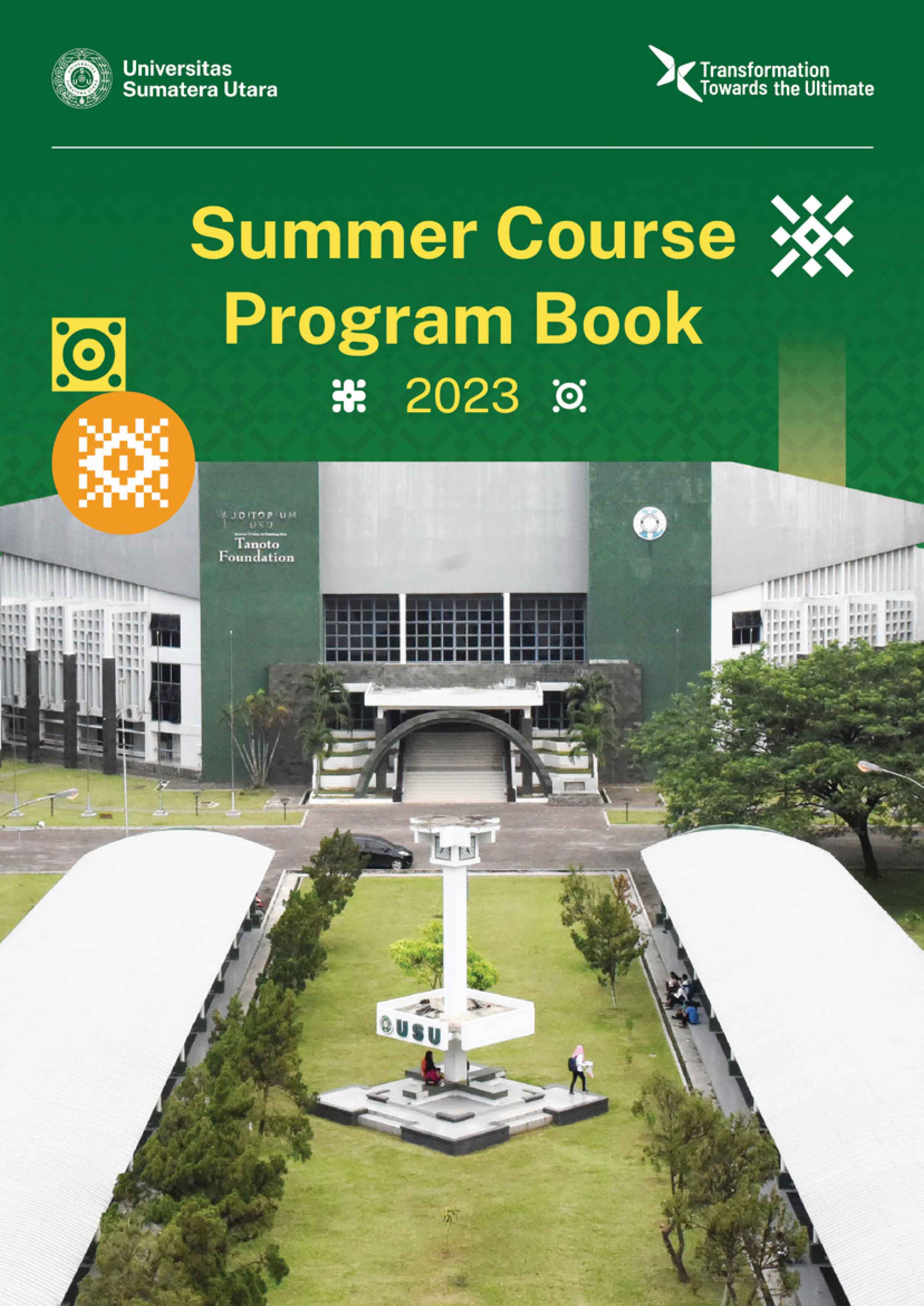 Internasional Affairs Office USU Summer Course Program Book 2023